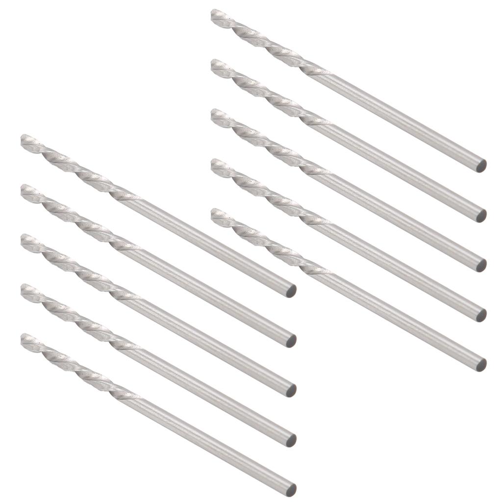 10Pcs Twist Drill Bit Small Straight Shank Pearl Drilling Machine Tools Hardware 1.75mm