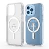 King Crown Magnetic Transparent Full Coverage Case for iPhone 15/16/17 Pro Max