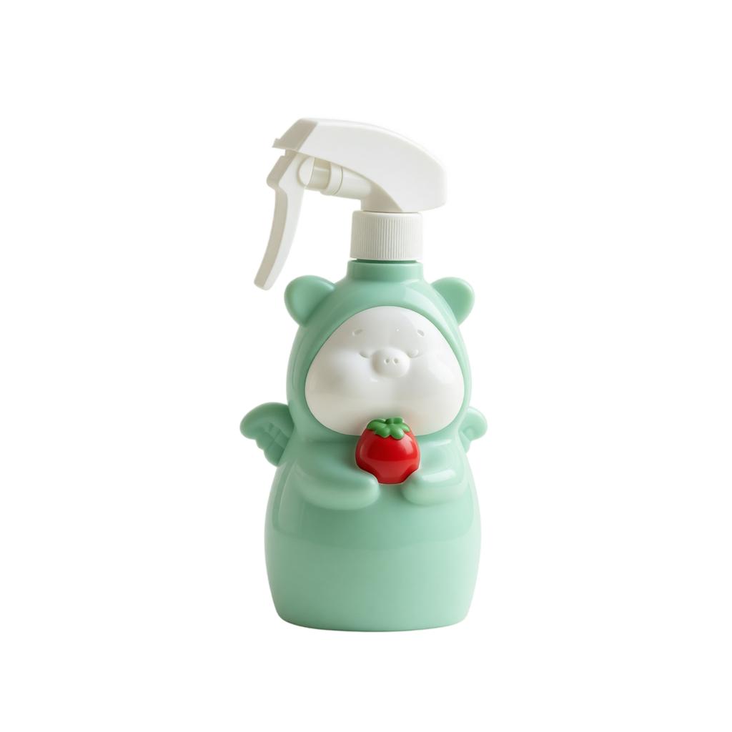 Druckpump-Sprühflasche Kleine Gießkanne Gartenpflanzen-Sprüher Tragbare Sprühflasche für Innen- und Außengebrauch mit Niedlichem Tierdesign