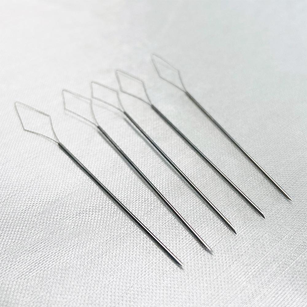 Hand-Knitted Wig Weaving Needle Threader & Repair Tool