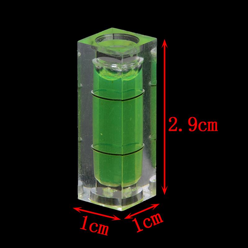 2Pcs Rectangular Cube Level Bubble Measurement Detector Tool