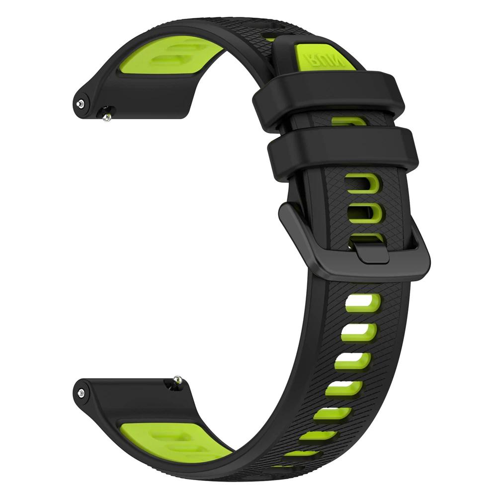 22mm Silikonowy Pasek do Zegarka Dla COROS APEX 46mm 2 Pro/PACE Pro 3 Wymienny Miękki Pasek na Nadgarstek Dla Xiaomi Watch S4 Sportowy Bransoleta Correa