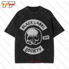 Black Label Society Merciless Forever Rock Offizielles Vintage Oversized T-Shirt PFU