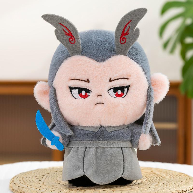 8Inches Ne Zha 2 Ne Zha: The Demon Child Causes Trouble Series Of Plush Toy Children'S Toy Room Decoration Doll Collectible Gift