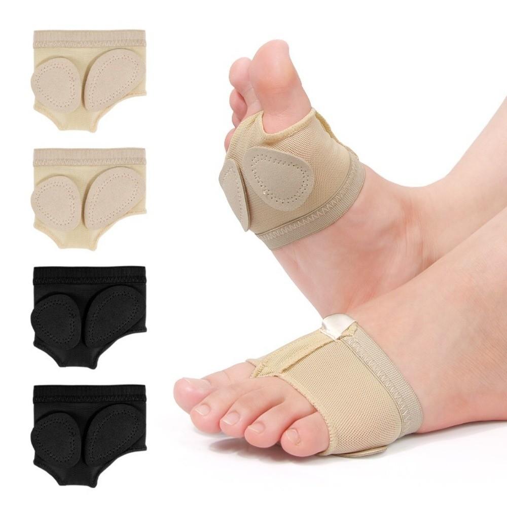 Microfiber Ballet Foot Protectors Non-Slip Dance Feet Pad Half Shoes Pad Dance Foot Pads Ballet