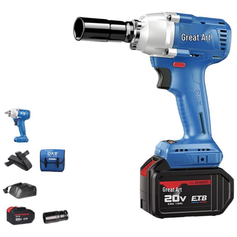

Dayi 20V Cordless Brushless Impact Wrench CN plug (adapter included)