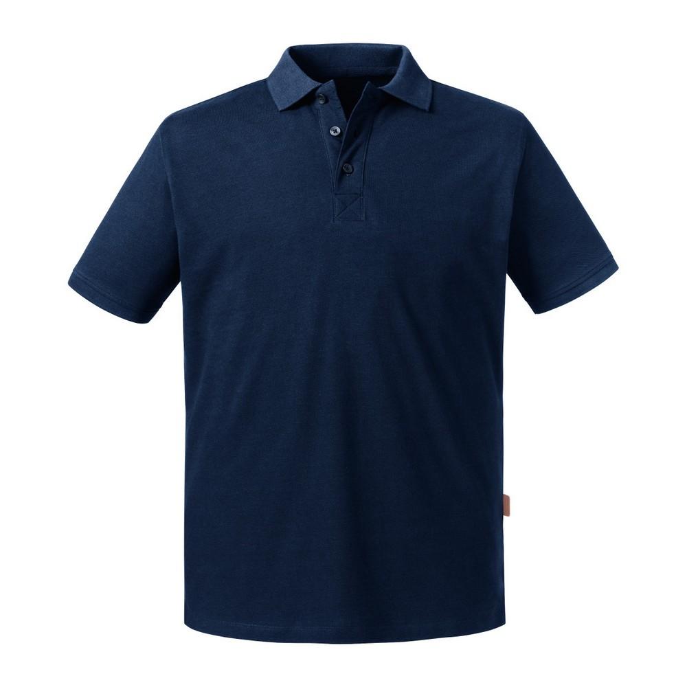 Russell Mens Pure Organic Polo