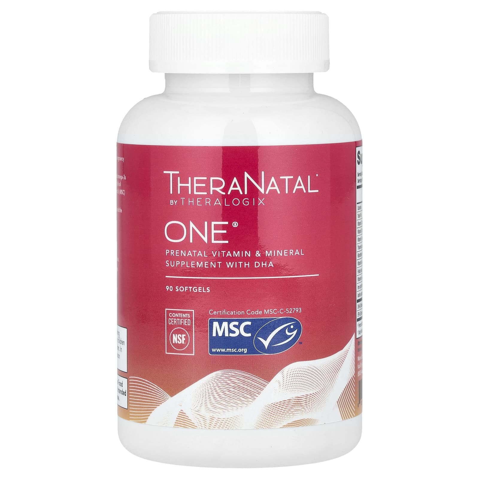 

Theranatal, One, 90 Softgels