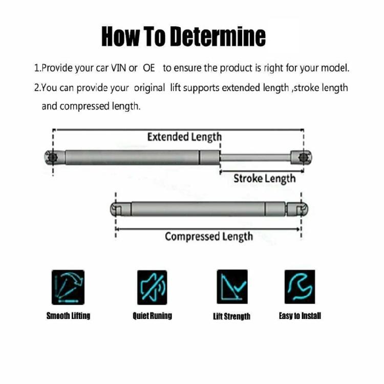 Tailgates Trunk Lift Support Struts 90450-JG400 90451JG40A for X-TRAIL T31