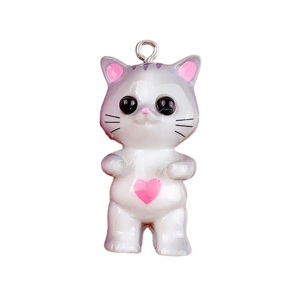 Mode Cartoon Katze Anhänger Schlüsselanhänger Ornament Süße Frauen Auto Schlüsselanhänger Rucksack Handtasche Anhänger Schlüsselhalter Handyband