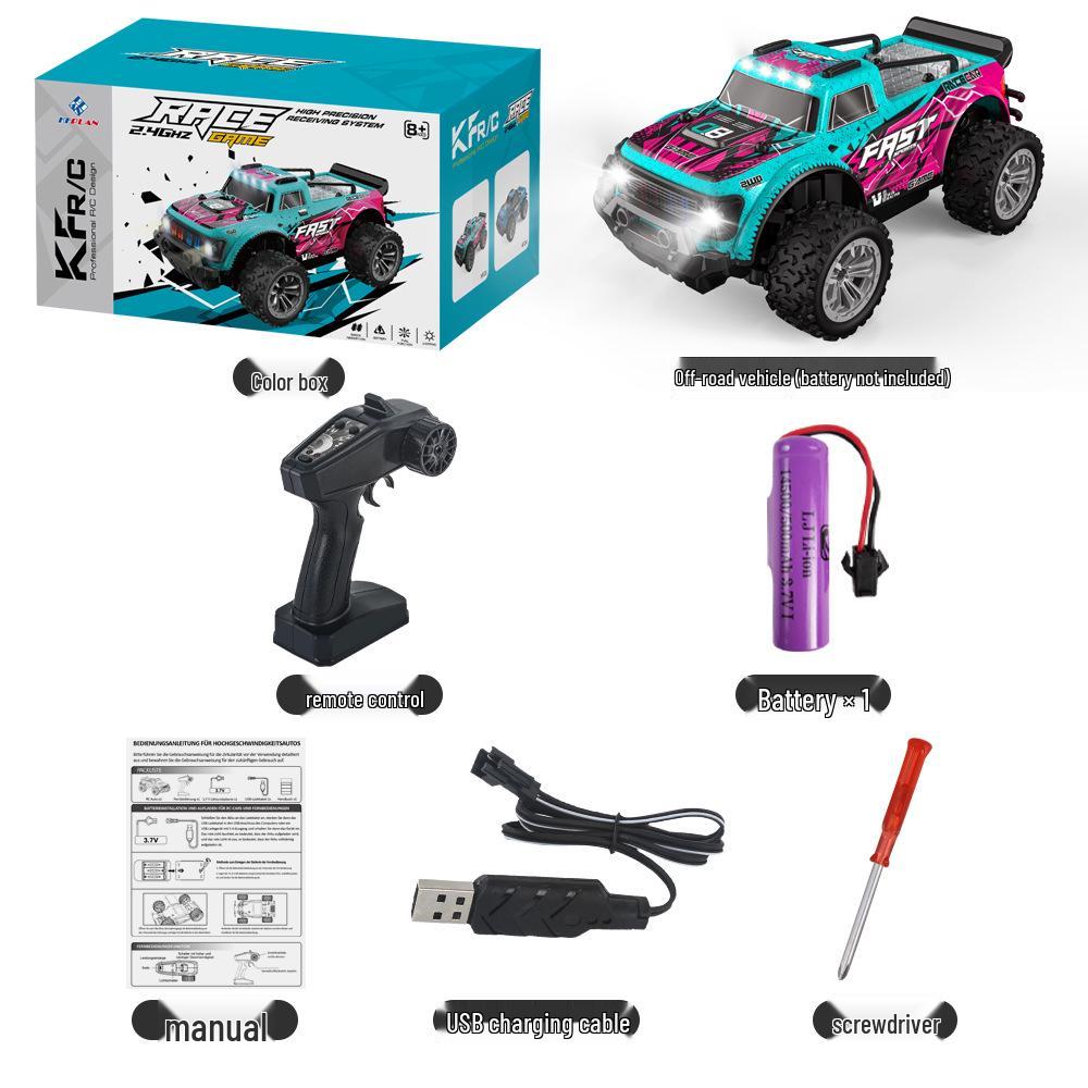 KF23 High-Speed 1:20 Off-Road RC Monster Truck - Mini Remote Control Car for Kids