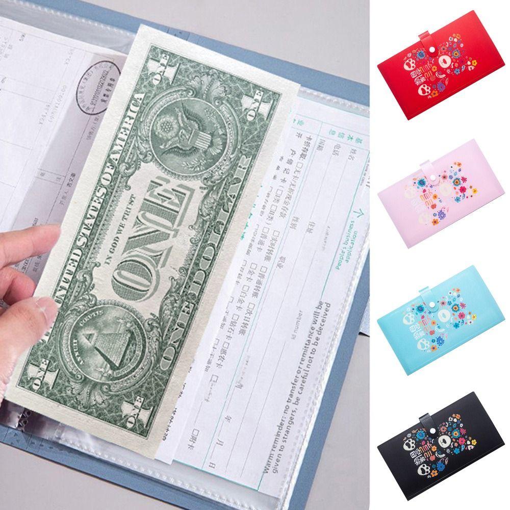 Werde über Nacht reich 20 Umschläge Geldspar-Challenge 20 Umschläge Ordner Geld-Sammelbuch PU-Material Tragbar