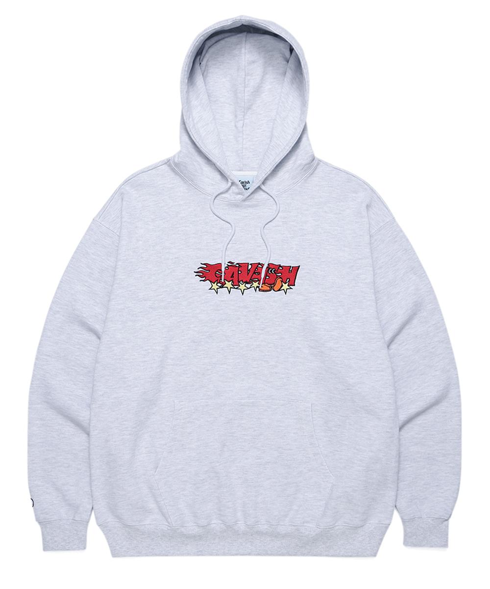 Cabisi Flame Logo Hoodie Light Gray(Cv2Cfum410A) Light Grey/S