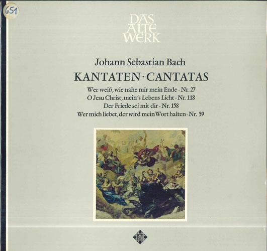 

LP Record JAAP SCHRODER CONCERTO AMSTERDAM J S Bach Kantaten 641070 TELEFUNKEN Germany Classical Used