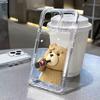 Cute Bear Pattern Phone Case For Samsung Galaxy S26 S25 Ultra S24 S23 FE S22 S21 Plus S20 A73 A72 A71 Clear Bumper Cover