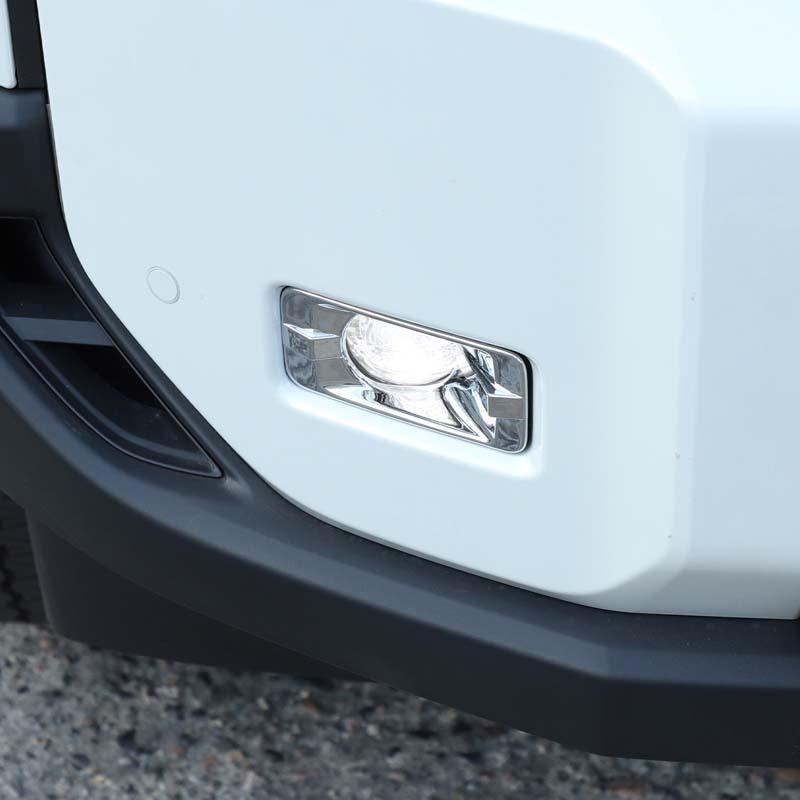 Car Upgrade For Toyota Land Cruiser 250 Prado LC250 2024-2025 ABS Front Fog Light Decor Cover Auto Exterior Accessories