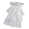 Multiuse Lace Jabot Collar Vintage Victorian Costume Collar Cosplay Accessory Decorative Neck Collar for Stage Perfomers