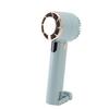 Mini Portable Fan Handheld Semiconductor Cooling Fan 3 Speed Small Desk Fan USB Rechargeable for