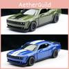 Alloy Challenger Simulation Srt Hellcat Sports Car Model Toy For Display