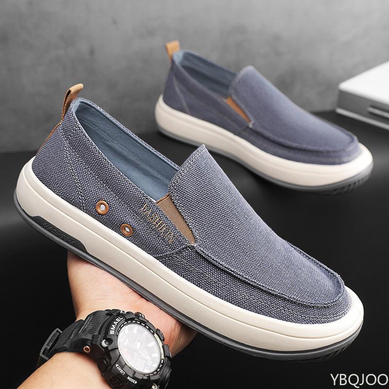 Spring 2025 New Men's Fashionable versatile Shoes Cloth  Comfortable Breathable  Leisure Lightweight Walking