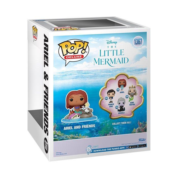 Funko pop! deluxe: the little mermaid (live action) - ariel &amp; friends