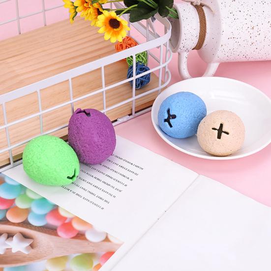Dinosaur Egg Squeeze Toy Slow Rebound TPR Stress Egg Relief Stretch Dino Fidget Squishes Sensory Pinch Toy