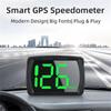 Digitaler GPS-Tachometer, Auto-HUD-Monitor, Head-Up-Display, Beidou, Dual-Chips, Geschwindigkeitsmesser, MPH, Km/h