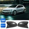 A51K-For Scirocco 2009-2018 Plastic Door Side Wing Rearview Mirror Ox Horn Cover Cap Car Accessories