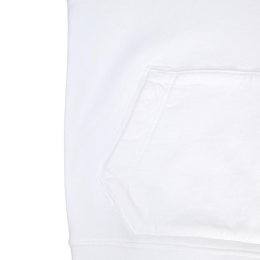 Stone Island Hoodie Kids Solid Color Logo Pullover Long Sleeve White Kids hoodies 811661620-V0001