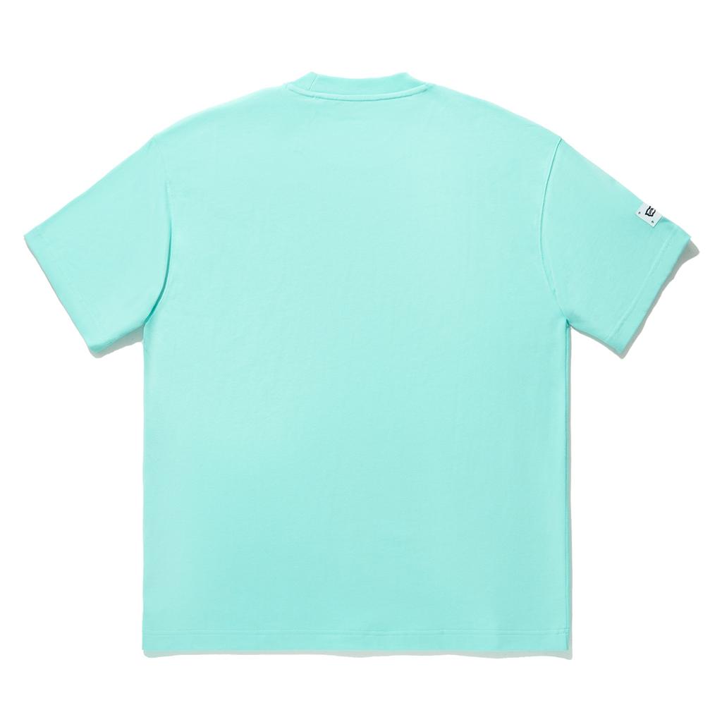 Li Ning X Icecream Kollaboration Skateboard Serie Bedrucktes Buchstaben Rundhals Kurzarm T-Shirt Herren Oberteile Hellmintgrün AHSU887-4