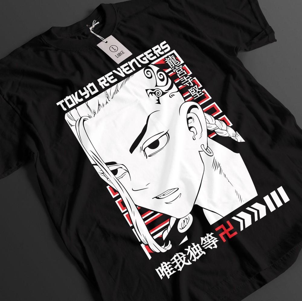 

Футболка Tokyo Revengers Мандзиро Сано Футболка Майки Футболка Дракена Футболка Такэмичи Топ XL