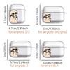 Clear Earphone Cases Cover Case For Airpods 1 4 Pro Pro3 2 Pro2 3 Couples Dog Cat Cool