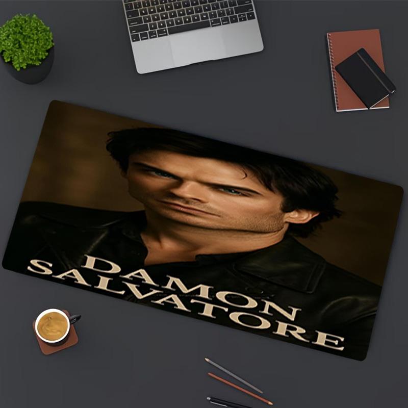 Damon Salvatore Print Mouse Pad, for Keyboard Pad Laptop PC Mat for Office Home Use, Desk Decor, Perfect Birthday Gift for Gamers