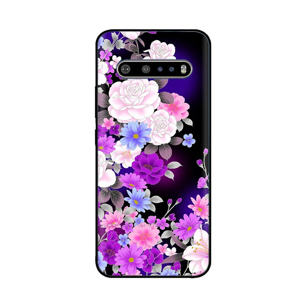 Für LG V60 ThinQ Hülle 6,8" Weiches Silikon TPU Handyhülle Funda Für LG V60 ThinQ 5G V 60 Rückseite lgV60 ThinQ coque Bumper Schale