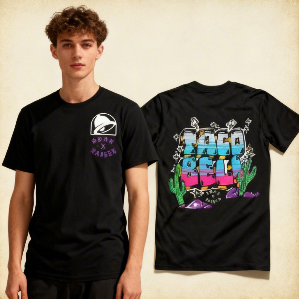 Футболка унисекс Taco Bell Born X Raised XXL
