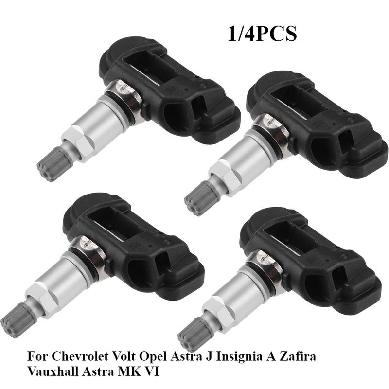 

1/4PCS 13581560 433MHZ TPMS Tire Pressure Sensor For Chevrolet Volt Opel Astra J ignia A Zafira Vauxhall Astra MK VI NEW 1PC