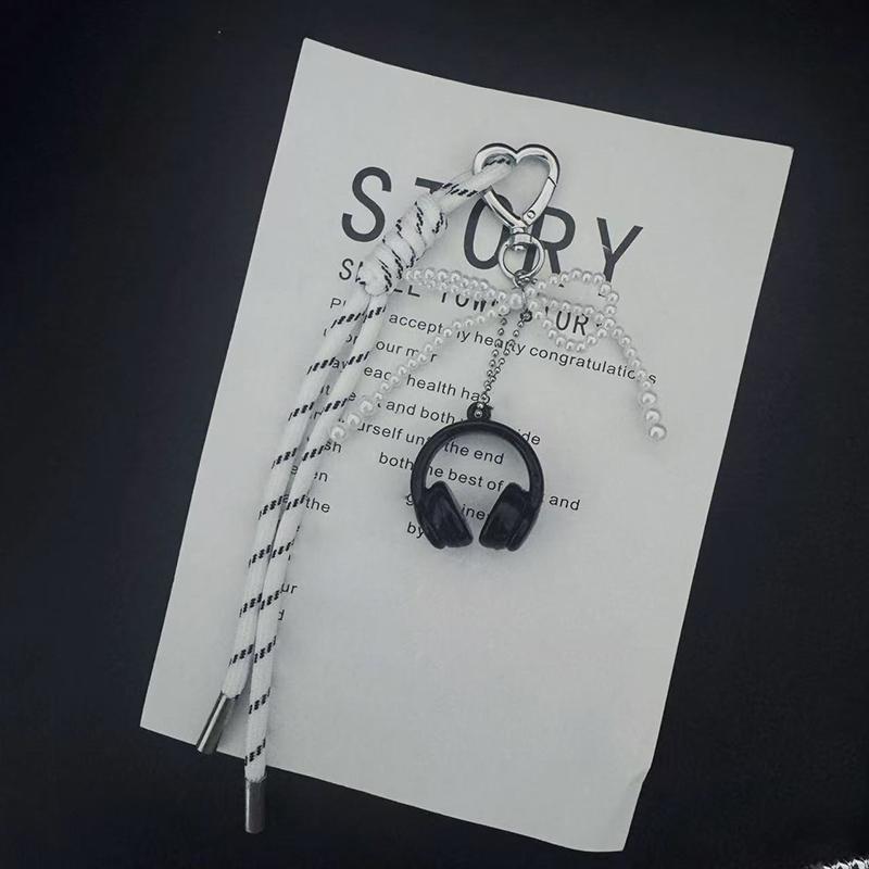 Yogodlns Cute Earphones Mini Backpack Hanging Handbag Pendant Bag Pendant Bags Accessories