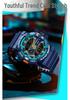 Sanda Unisex Luminous Sports Watch: Trendy, Waterproof, and Ideal for High School Students