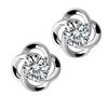 Four-Leaf Clover Rotating Stud Earrings - Order Yours Today!