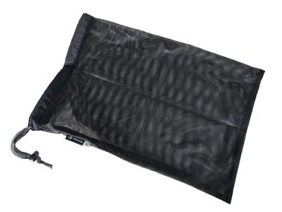 Bolsa ISUKA de Malha 36 x 25 cm, Média, Preta, 359101, Dimensões