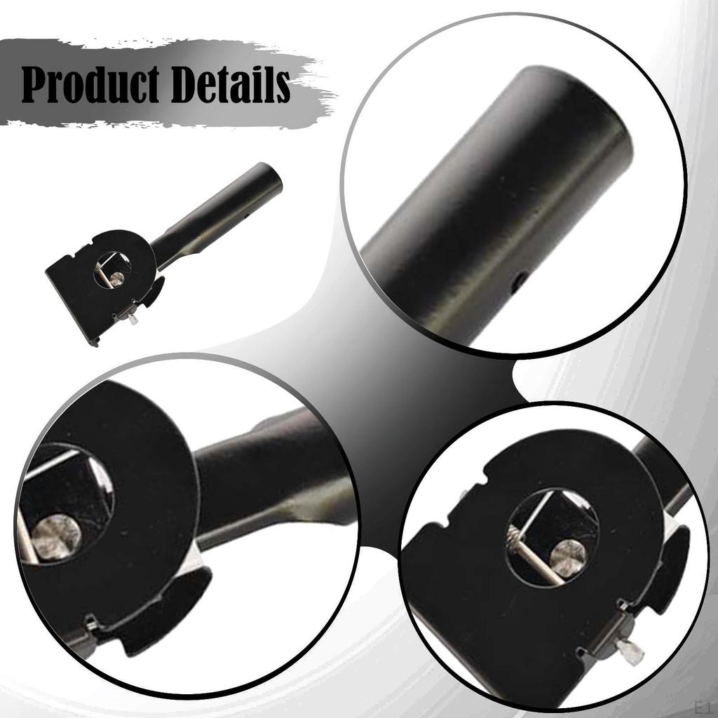 Chuck Attachment Strong Gripping Easy Installation Practical Mop Pole Adapter Connector for Dorm
