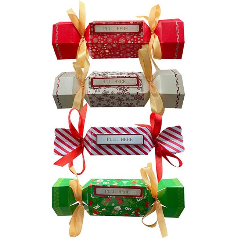 Receiptm Christmas Surprise Money Pull Pouch - 1PCS Candy-Inspired Pull-Out Money Pouch With 10 Transparent Bags