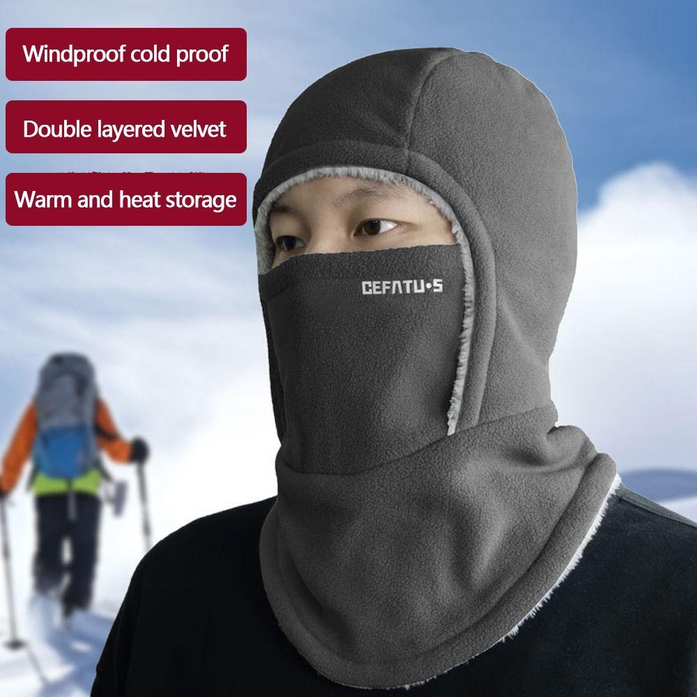 Thickned Warm Mask Outdoor Cycling Face Mask New Neck Protection Scarf