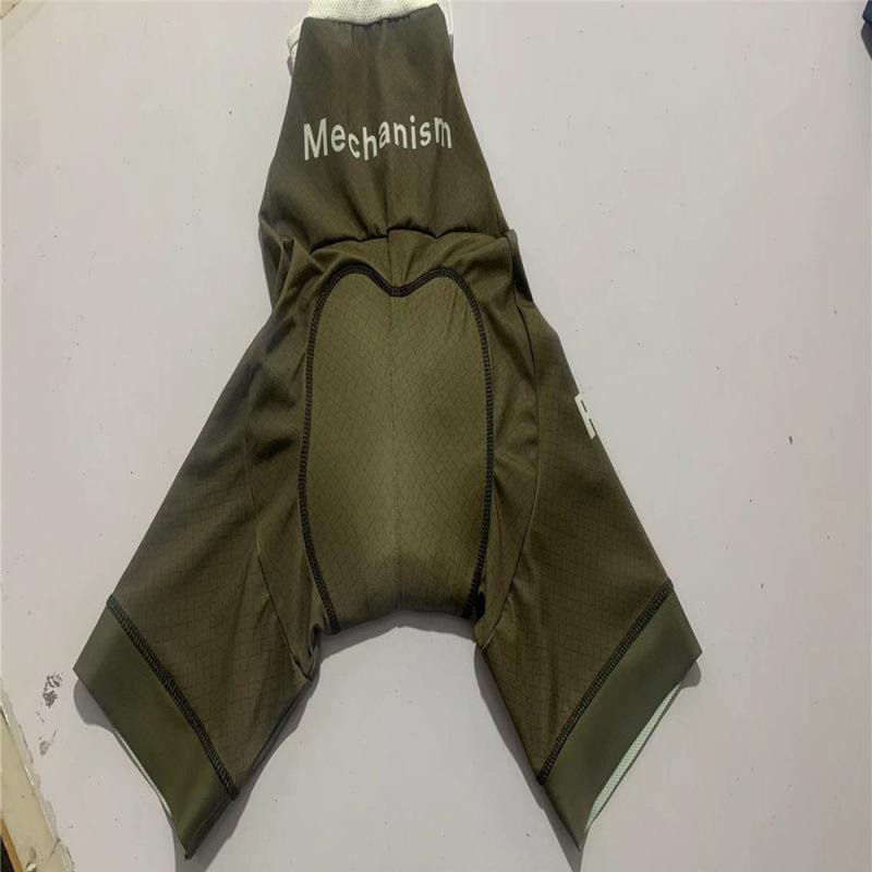 PNS Herren Quick-Drying Atmungsaktive Rad-Trägerhosen mit Webstoff-Patchwork