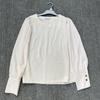 Surplus Stock from Foreign Trade, European Style Patchwork Autumn New Women's Long-Sleeve Pullover Shirt T-Shirt, Round Neck, Loose Fit