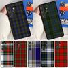 Clan Stewart Dress Tartan Plaid Pattern Phone Case For Samsung Galaxy S25 S24 Ultra S9 S10 S20 S21 S22 Plus S23 FE S24 FE Cover