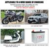 12V 2A Lead Acid Battery Charger Lcd Display AC 110V 220V Motorcycle Car Charge For 5AH 7AH 12AH 14AH 20AH