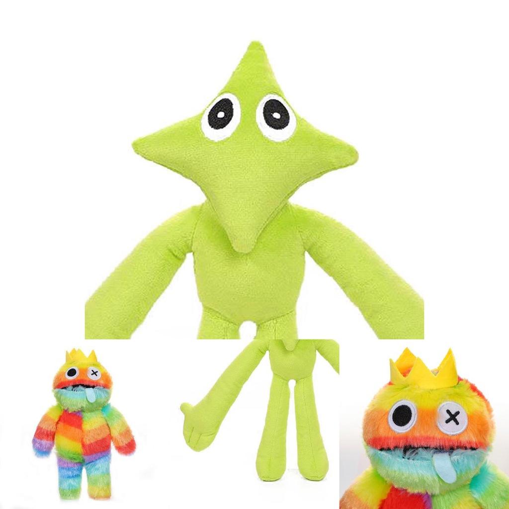 Roblox Rainbow Friends Blau Plüschtier Bösewicht Weiche Stoffpuppe Kinder Weihnachtsgeschenk