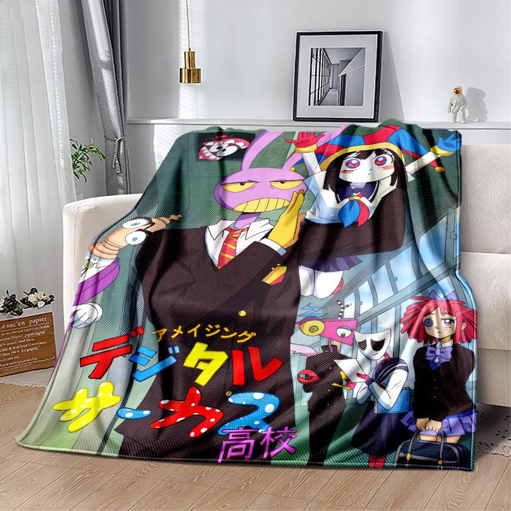 Digital Circus4 Blankets are suitable for living rooms,making them an ideal choice for outdoor travel and gifts.