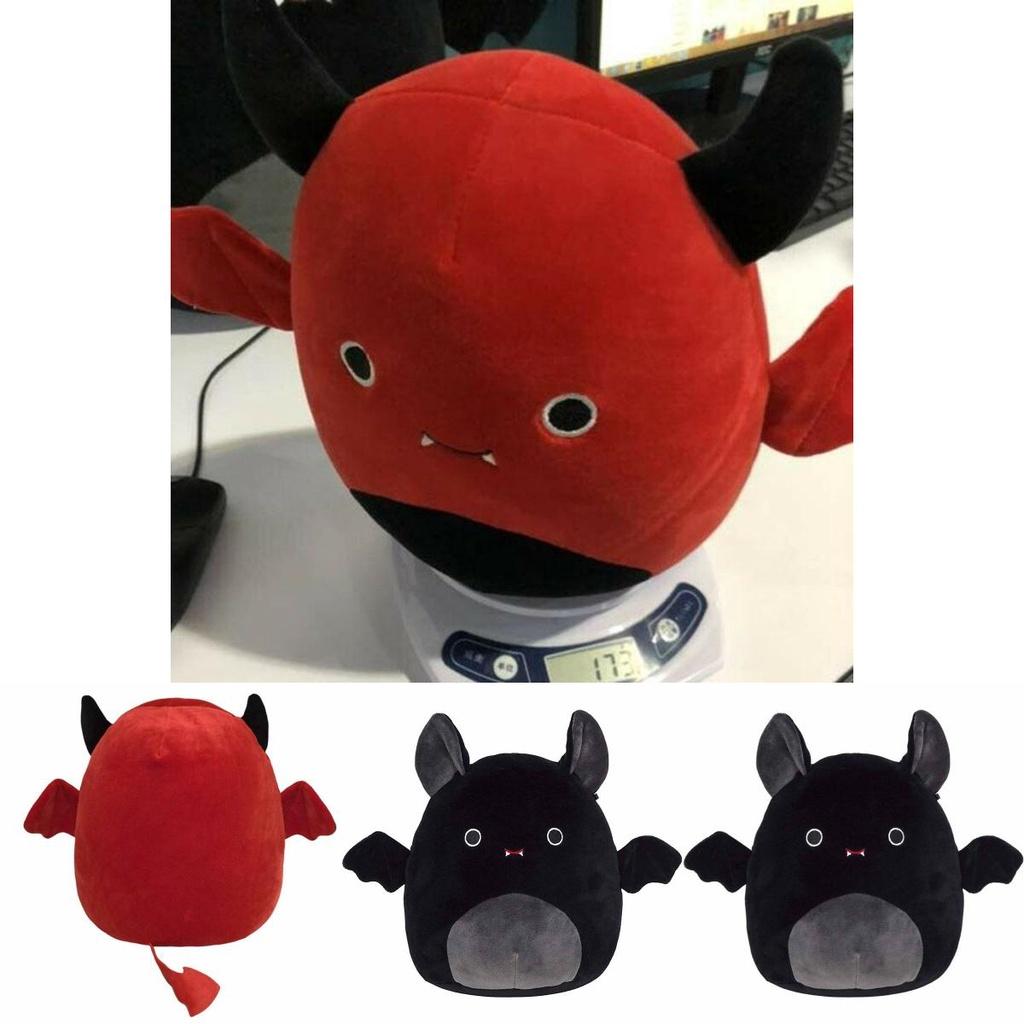 Adorable Halloween Devil Bat Plush Toy Soft And Cuddly Stuffed Cartoon Doll For Kids